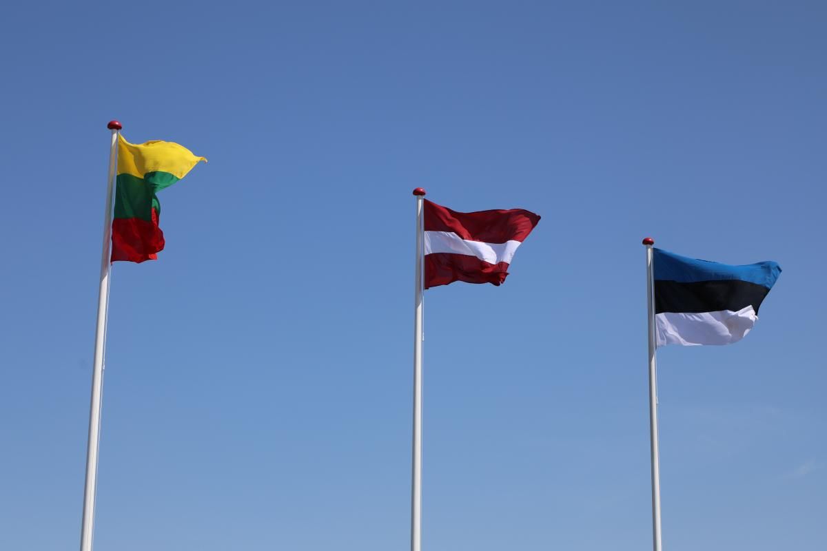 De baltiske flag